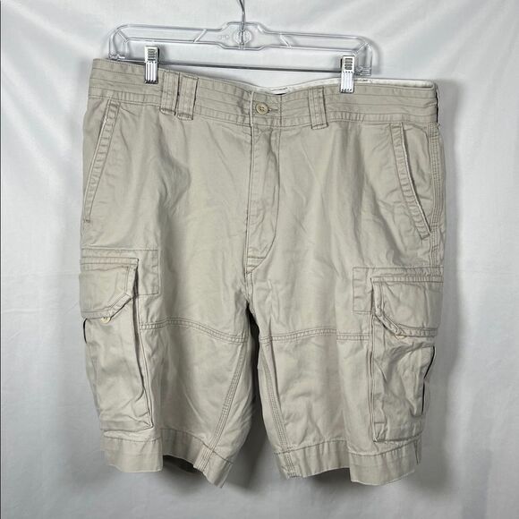 Polo by Ralph Lauren Flat Front Classic Chino Cargo Shorts Sz 38 - Picture 1 of 6